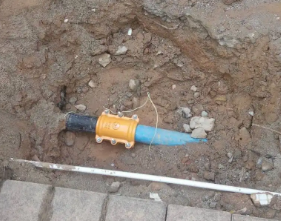 北流水管漏水检测的情况