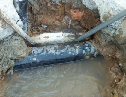 北流测漏水之水管漏水